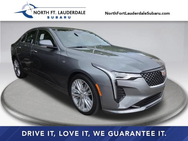 Used 2021 Cadillac CT4 Premium Luxury w/ Climate Package RWD image 1