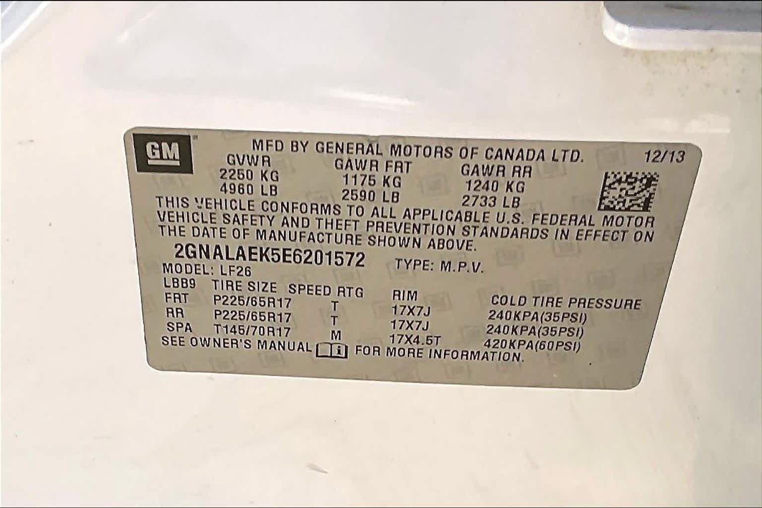 Used 2014 Chevrolet Equinox LS FWD image 33