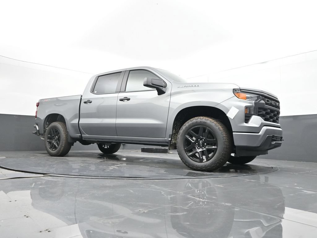 New 2026 Chevrolet Silverado 1500 Custom w/ Turbomax Blackout Package AWD/4WD image 34