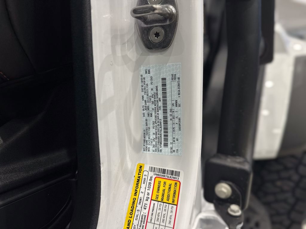 New 2025 Ford Bronco Raptor w/ Interior Carbon Fiber Pack image 78