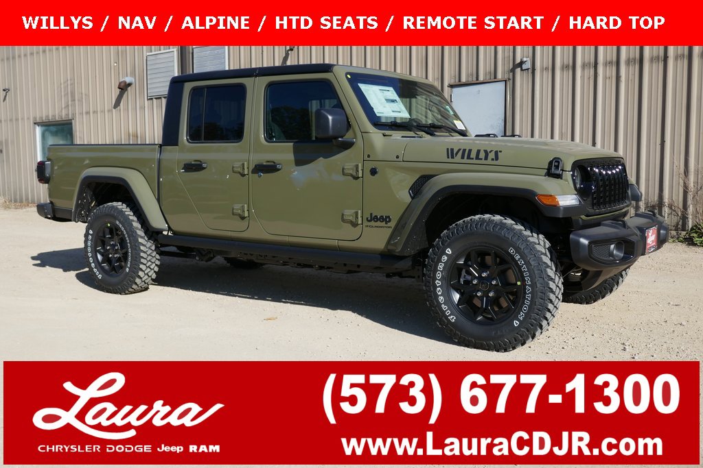 New 2026 Jeep Gladiator Willys
