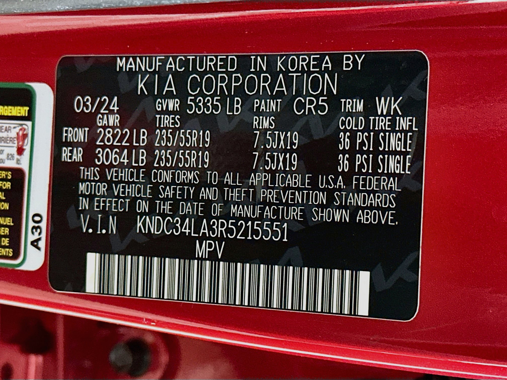 Used 2024 Kia EV6 Light RWD image 12