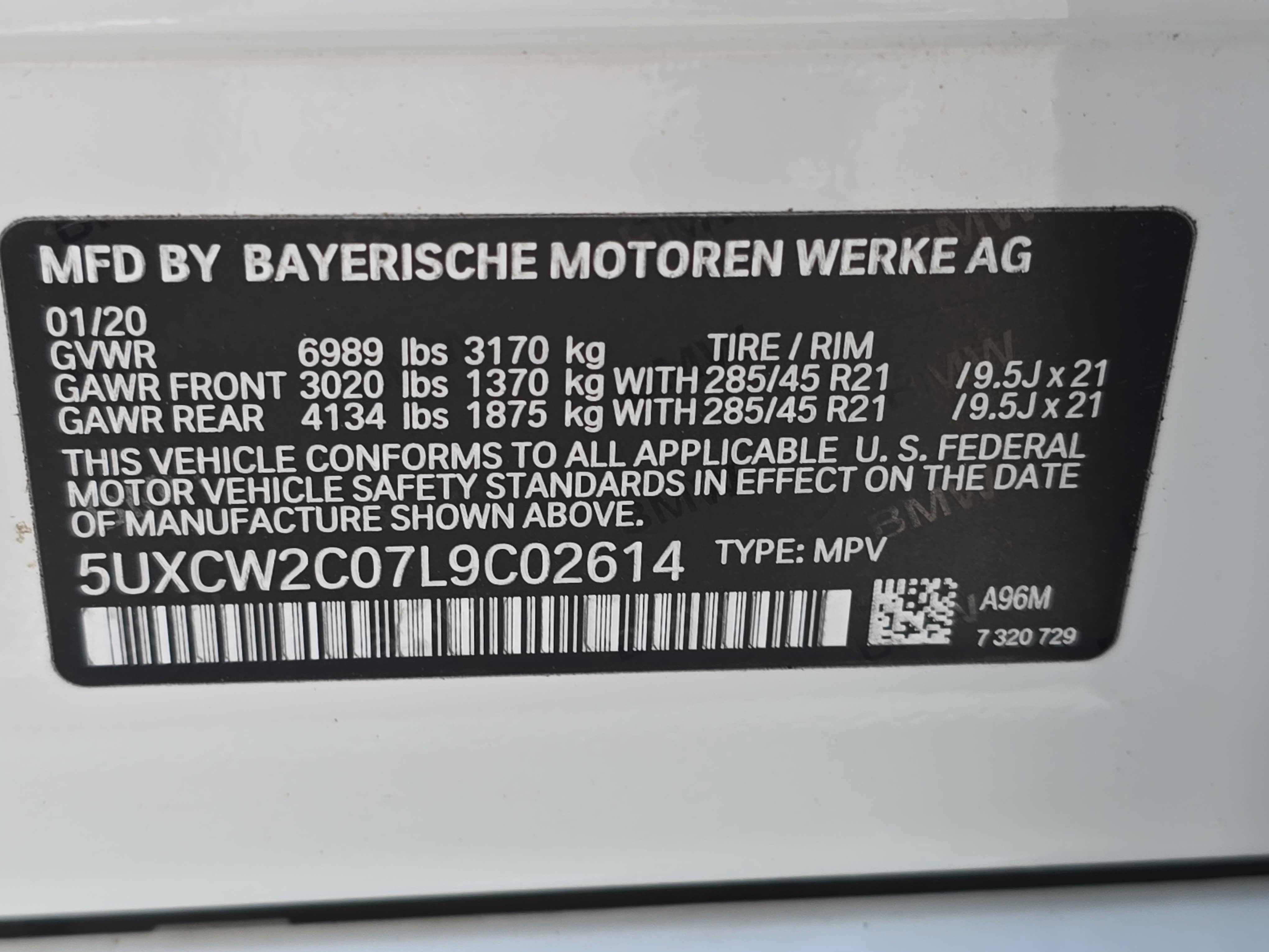 Used 2020 BMW X7 xDrive40i w/ Premium Package AWD/4WD image 37