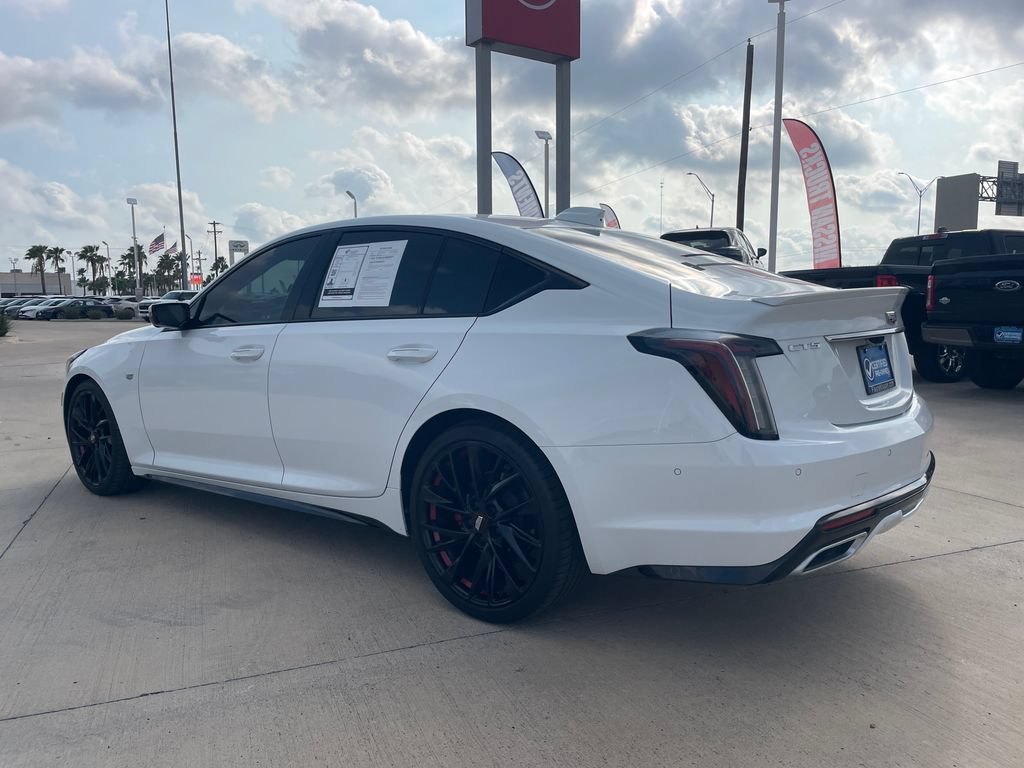 Used 2025 Cadillac CT5 Sport w/ LPO, Red Accent Package RWD image 3