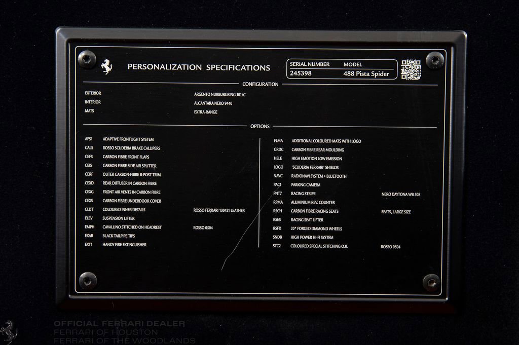 Used 2019 Ferrari 488 Pista Spider image 35