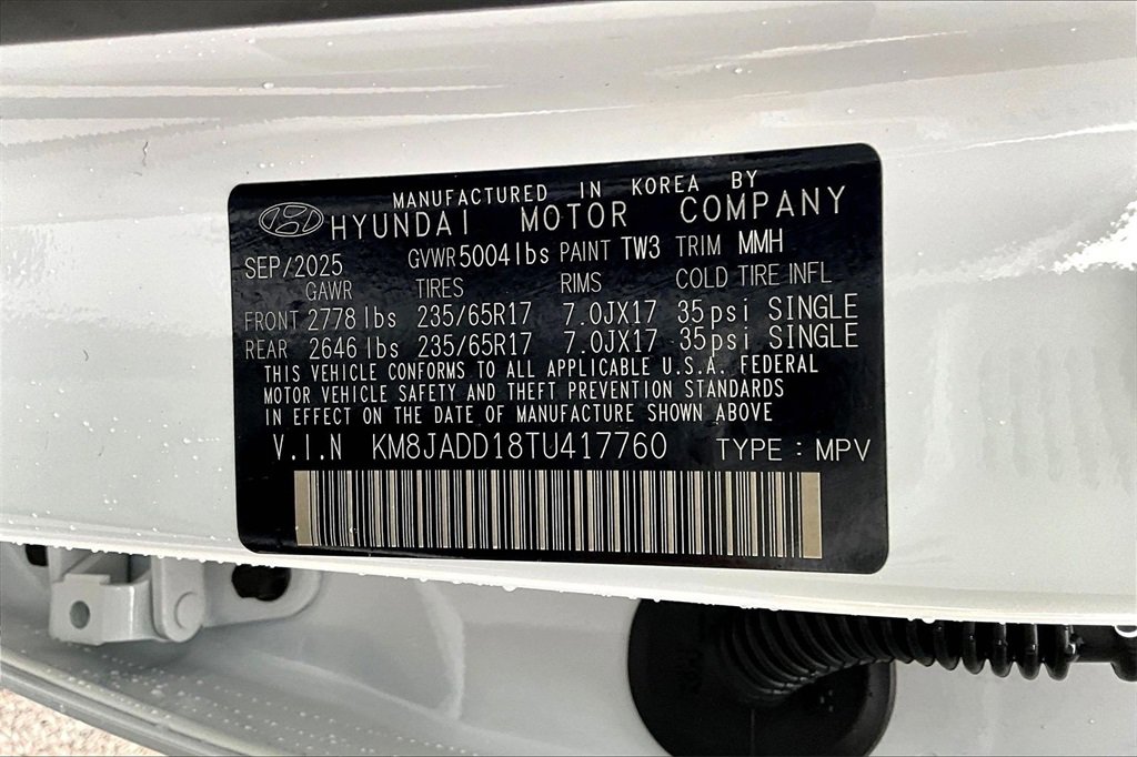 New 2026 Hyundai Tucson Blue SE image 13