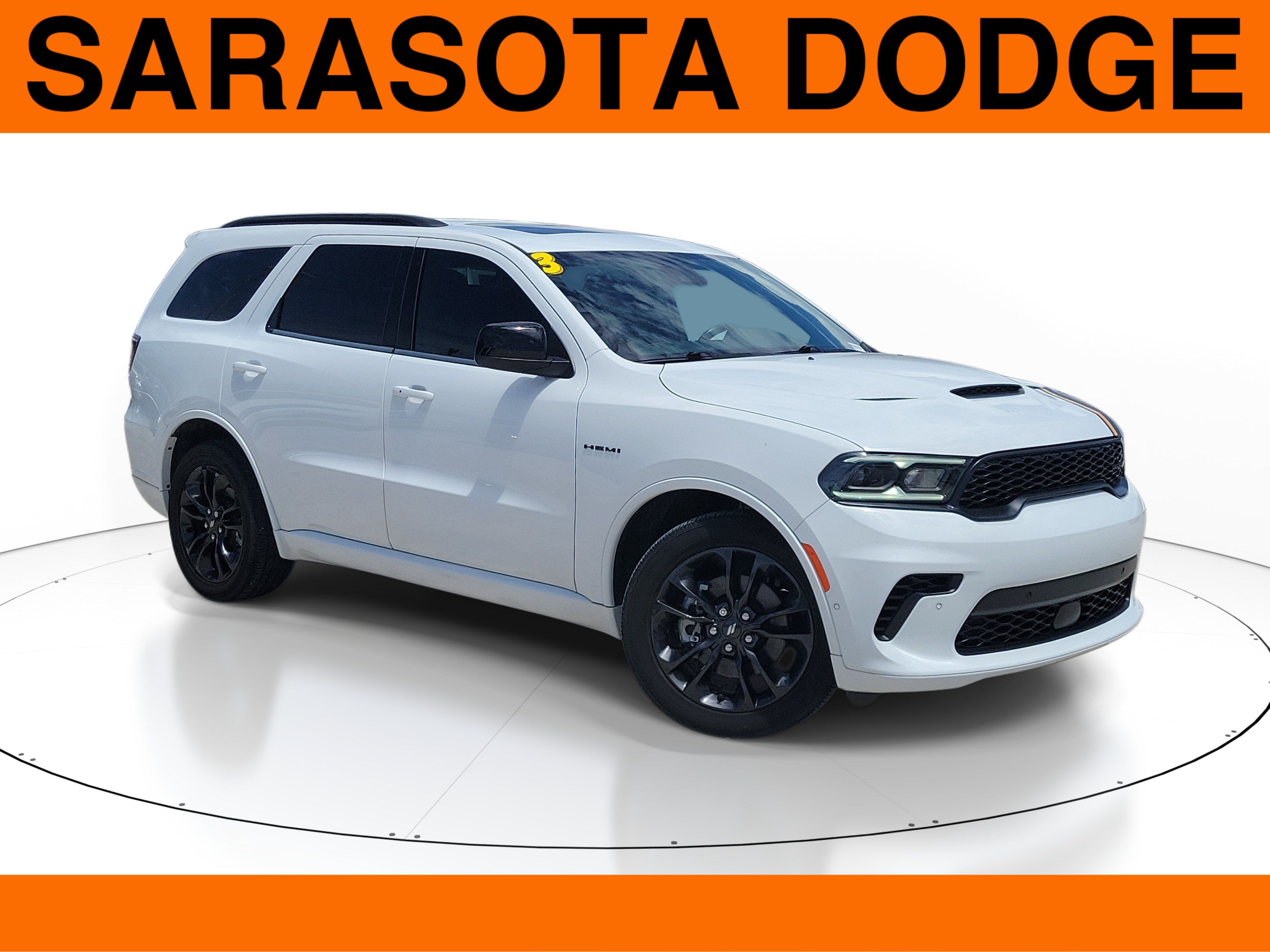 Used 2023 Dodge Durango R/T w/ Hemi Orange Plus Package