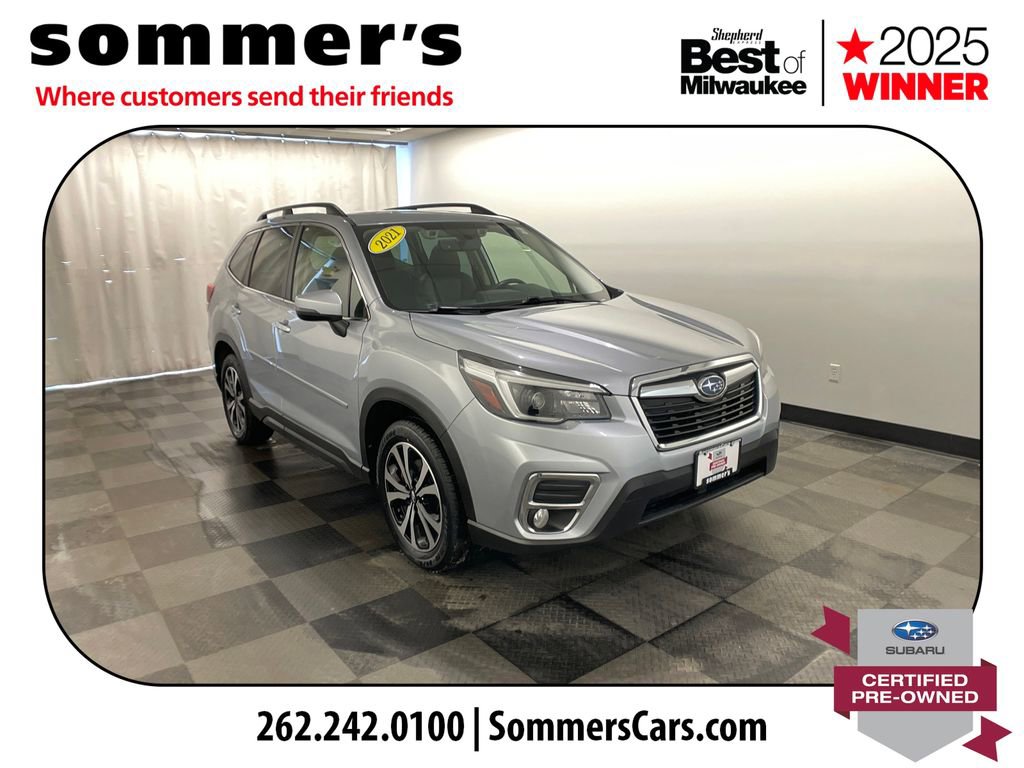 Certified 2021 Subaru Forester Limited w/ Popular Package #3