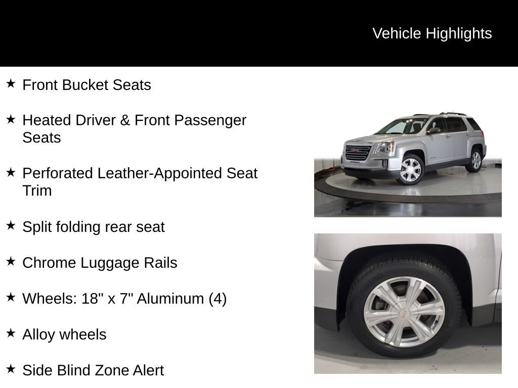 Used 2017 GMC Terrain SLT w/ Open Road Package AWD/4WD image 38