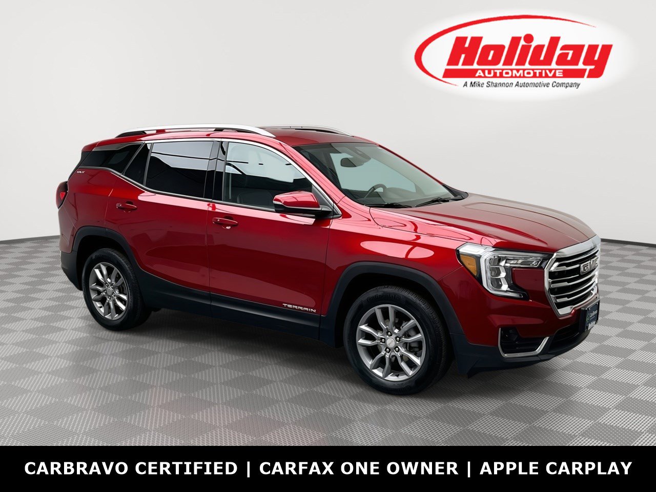 Certified 2022 GMC Terrain SLT w/ LPO, Floor Liner Package AWD/4WD image 1