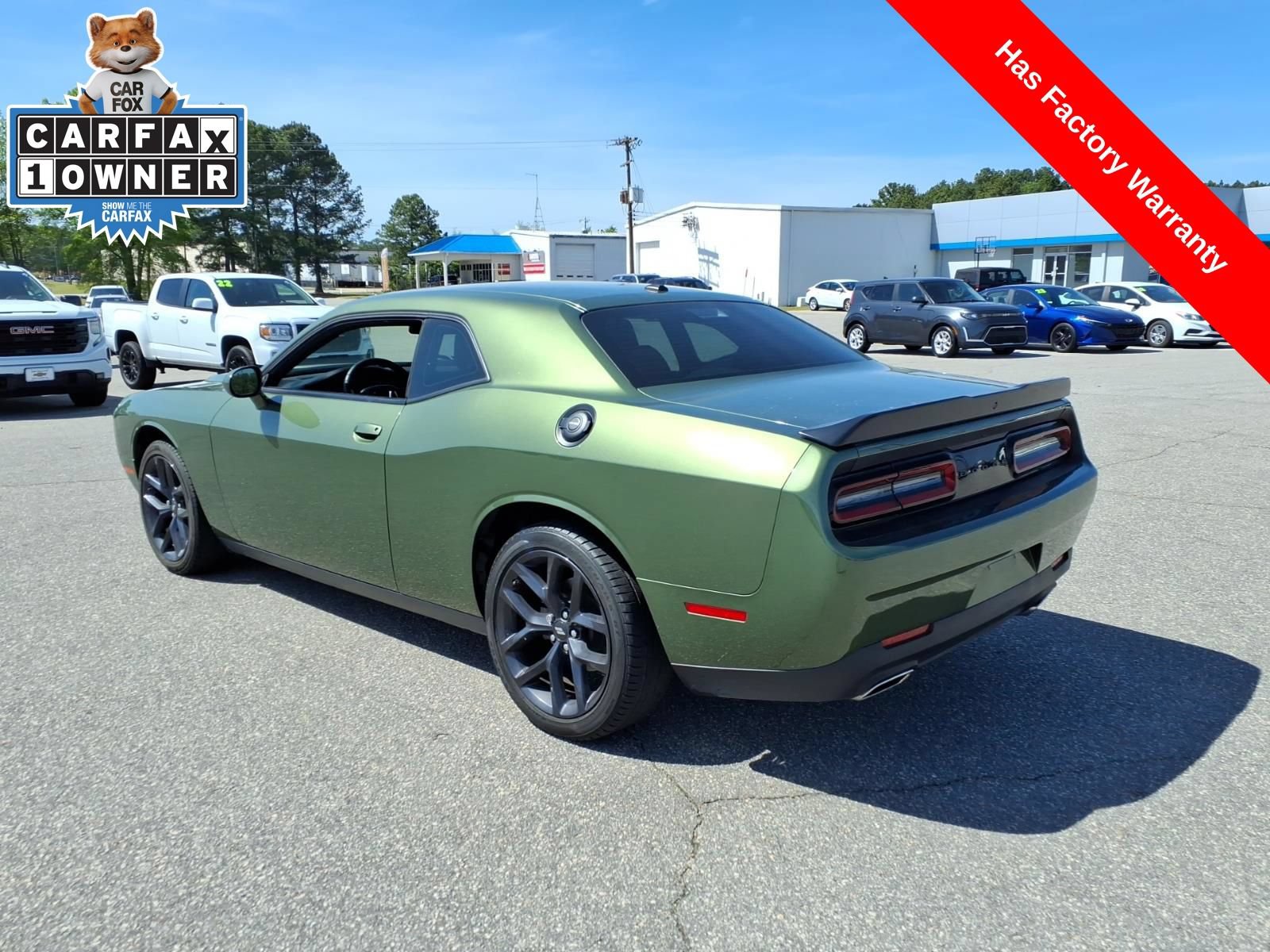 Used 2023 Dodge Challenger SXT w/ Blacktop Package RWD image 3