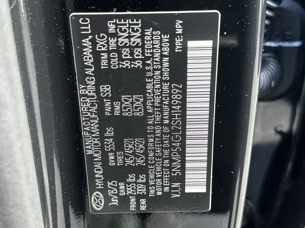New 2025 Hyundai Santa Fe Calligraphy FWD image 29