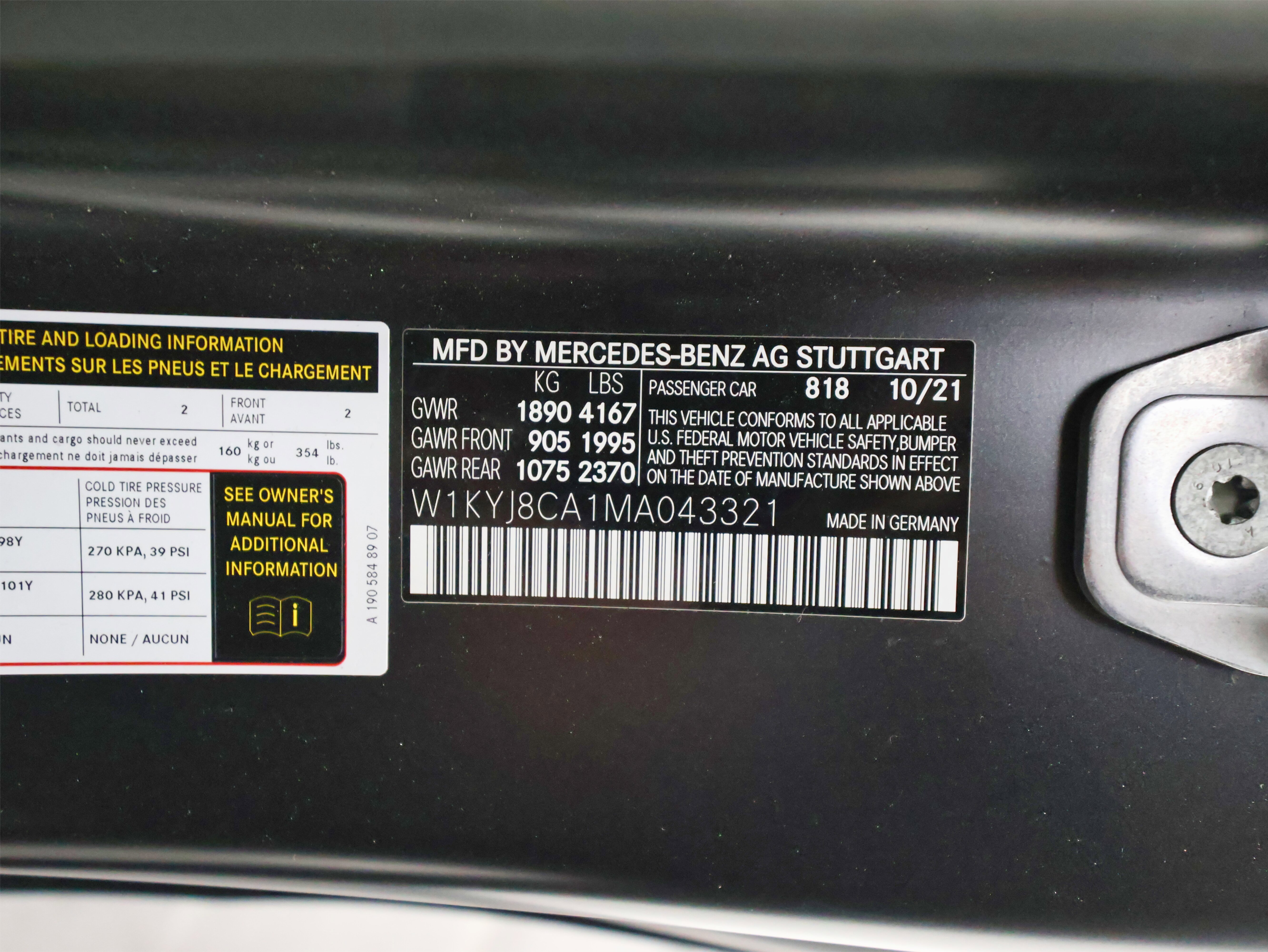 Used 2021 Mercedes-Benz AMG GT Coupe w/ GT Stealth Edition image 59