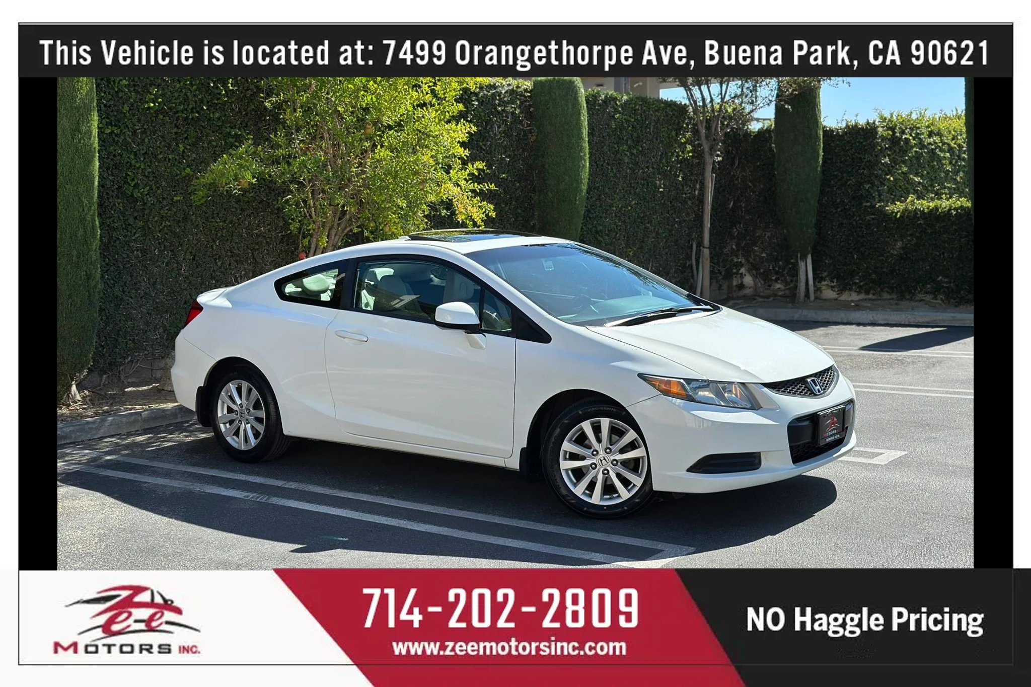 Used 2012 Honda Civic EX-L image 1