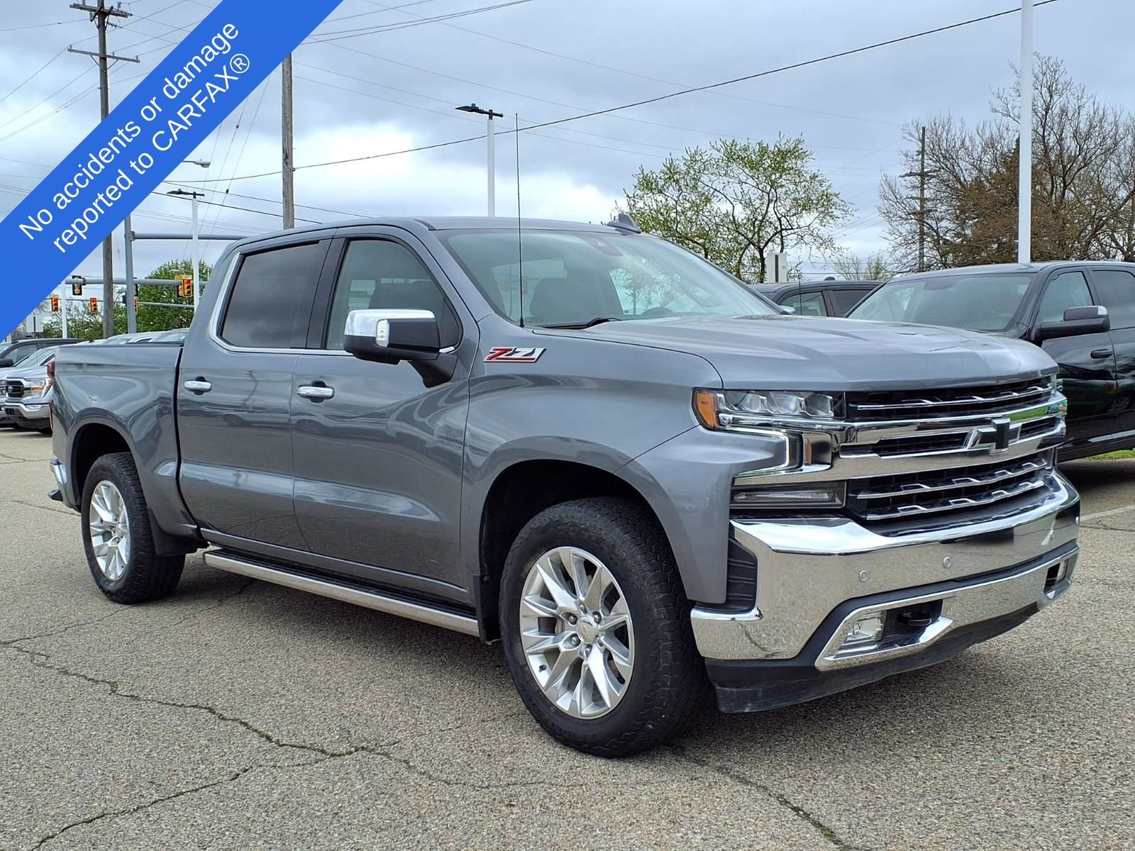 Used 2021 Chevrolet Silverado 1500 LTZ w/ Safety Package II AWD/4WD image 3