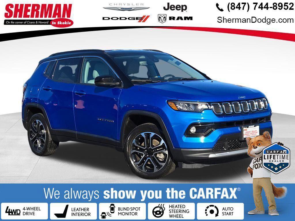 Certified 2022 Jeep Compass Limited