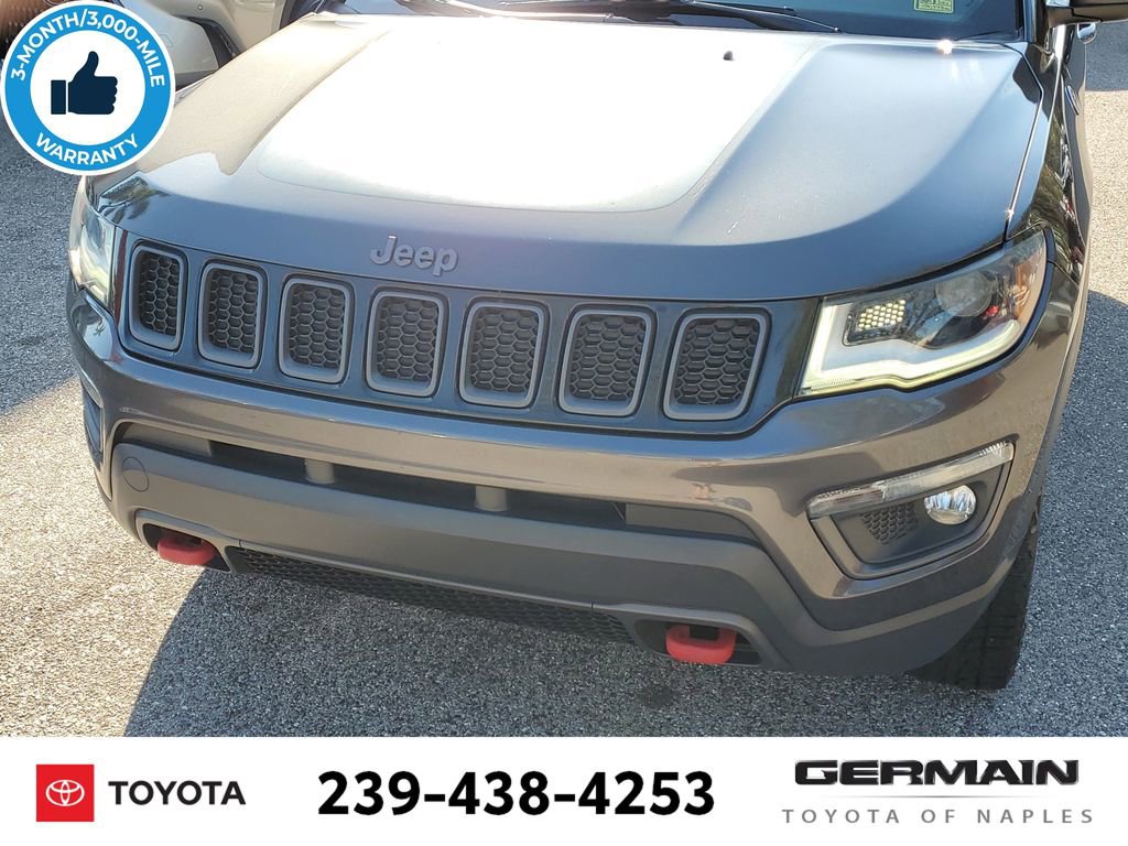 Used 2020 Jeep Compass Trailhawk w/ Safety & Security Group image 14