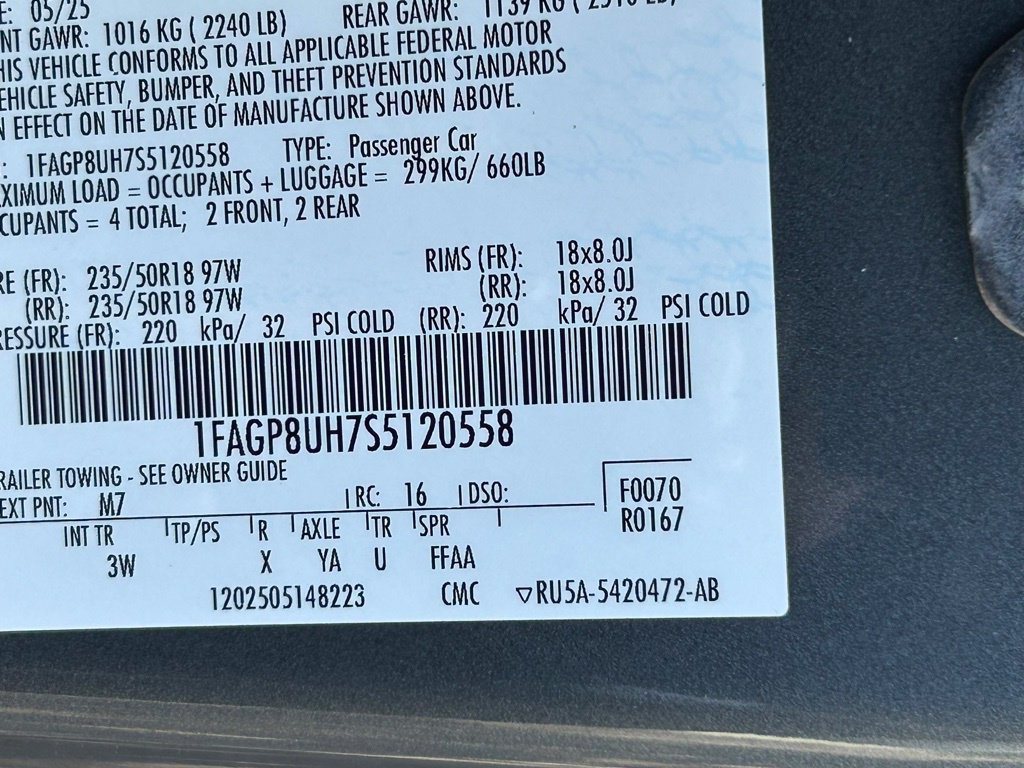 Used 2025 Ford Mustang Premium RWD image 40