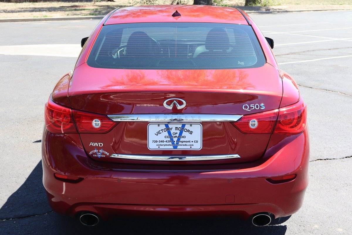 Used 2014 INFINITI Q50 Sport w/ Deluxe Technology Package image 6