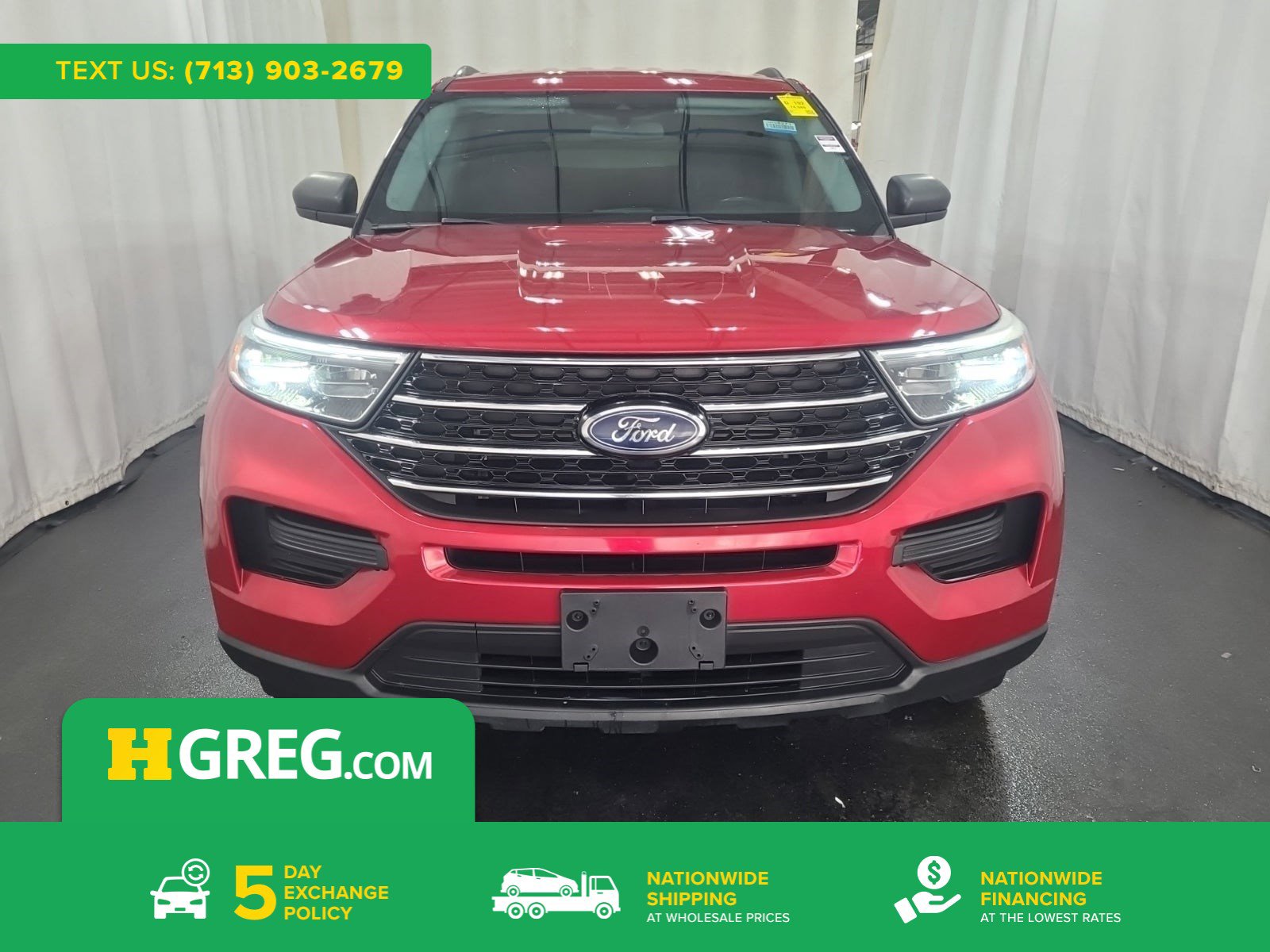 Used 2021 Ford Explorer XLT RWD image 1
