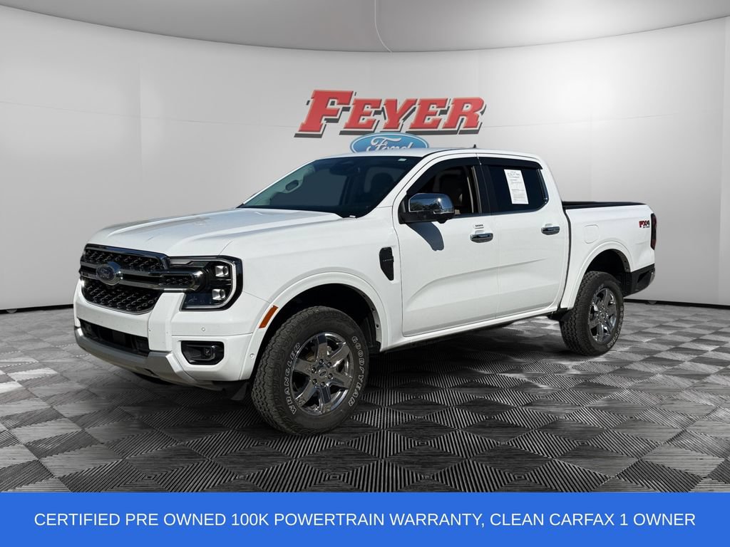 Certified 2024 Ford Ranger Lariat w/ FX4 Off-Road Package AWD/4WD video 1