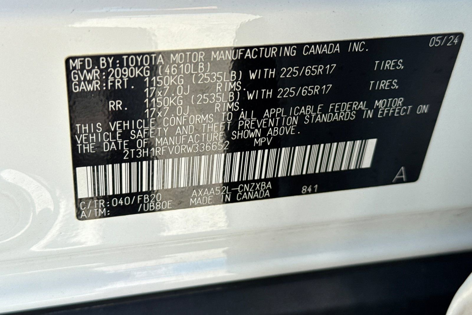 Used 2024 Toyota RAV4 LE FWD image 28