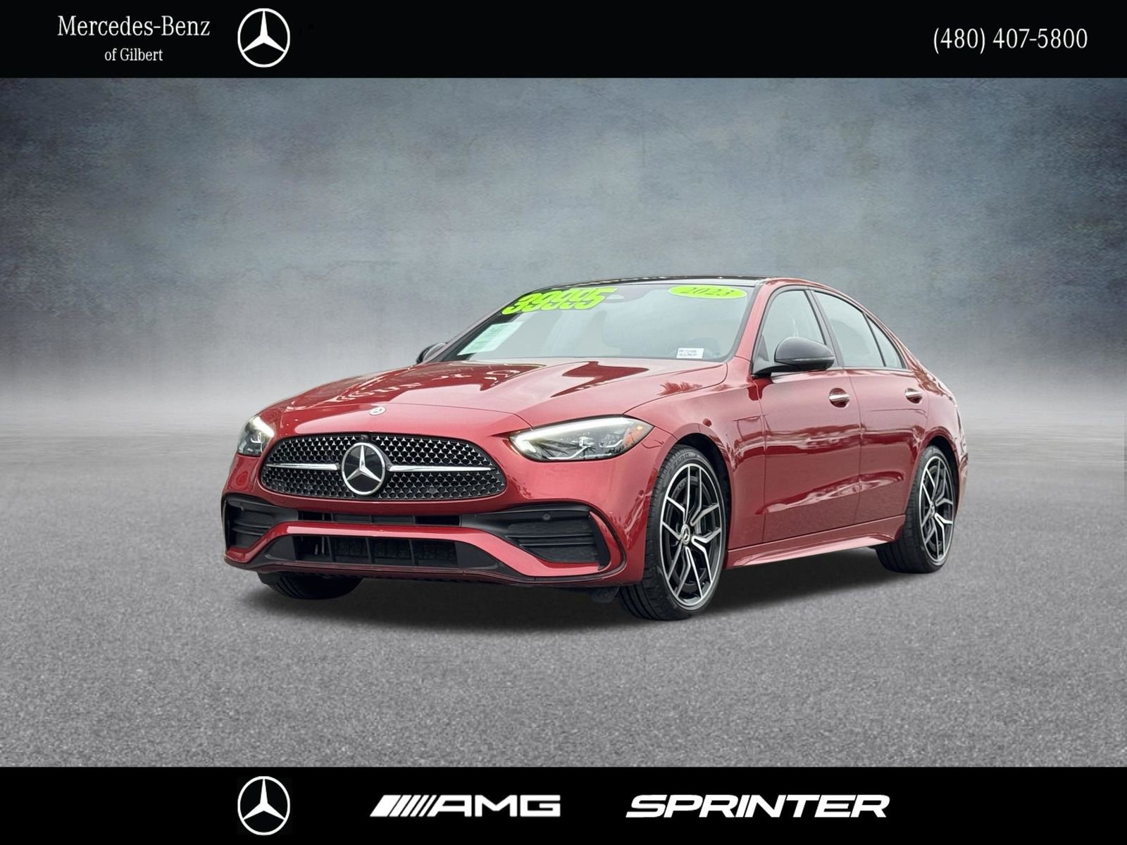 Certified 2023 Mercedes-Benz C 300 Sedan w/ AMG Line w/ Night Package image 1
