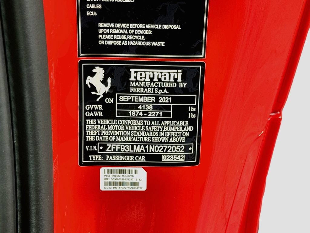 Used 2022 Ferrari F8 Tributo RWD image 28