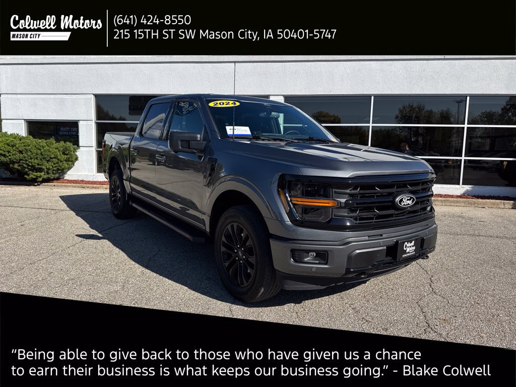 Certified 2024 Ford F150 XLT w/ Equipment Group 302A MID