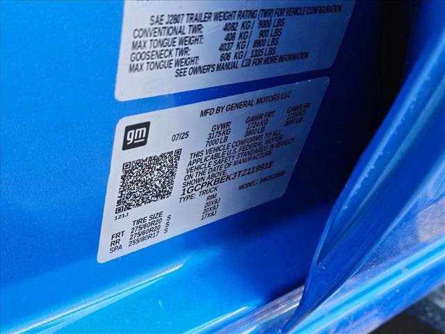 New 2026 Chevrolet Silverado 1500 Custom w/ Turbomax Blackout Package image 18