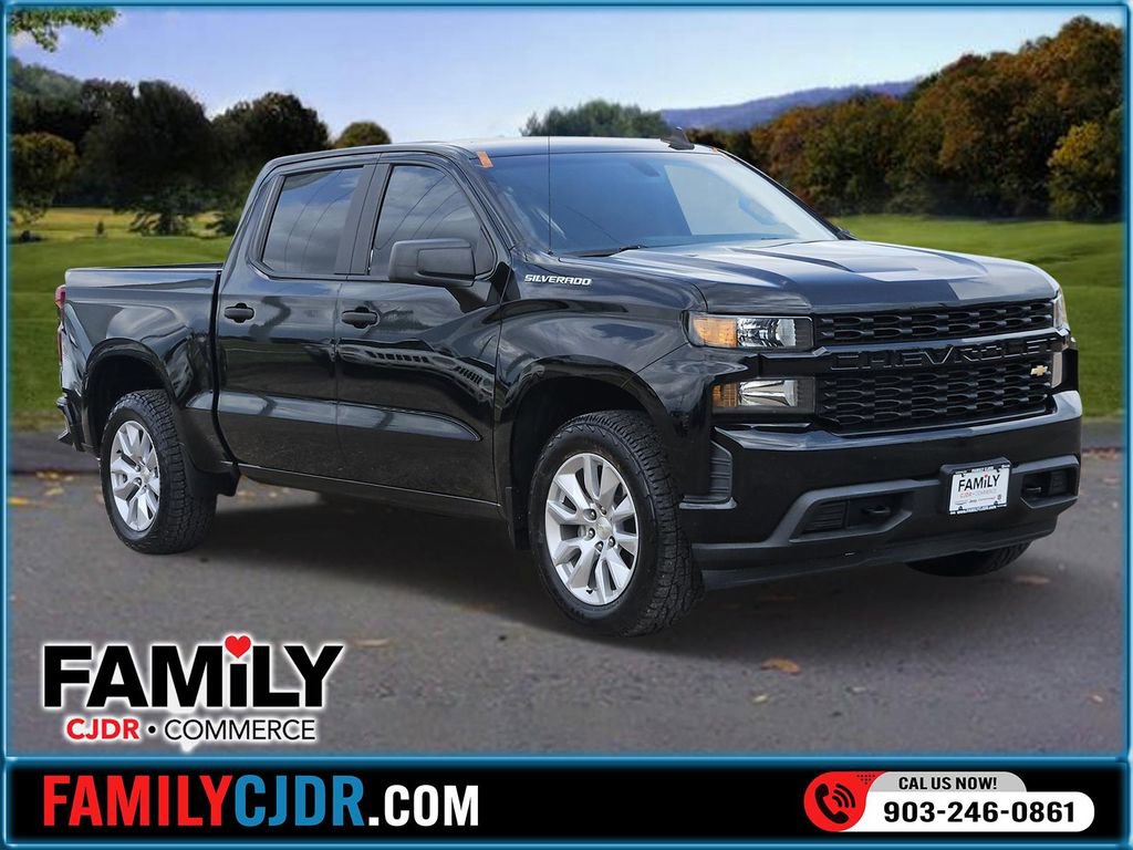 Used 2020 Chevrolet Silverado 1500 Custom w/ Custom Value Package image 1
