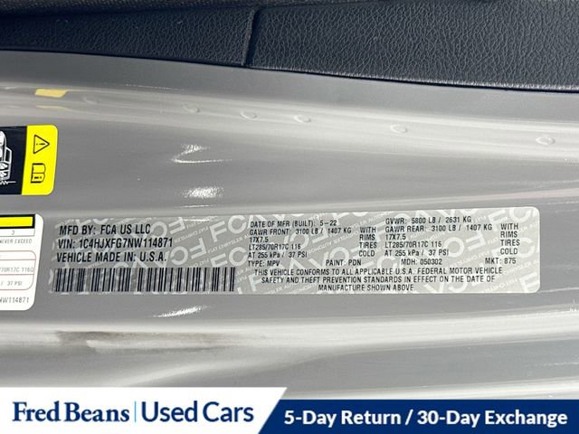 Used 2022 Jeep Wrangler Unlimited Rubicon w/ Steel Bumper Group image 34