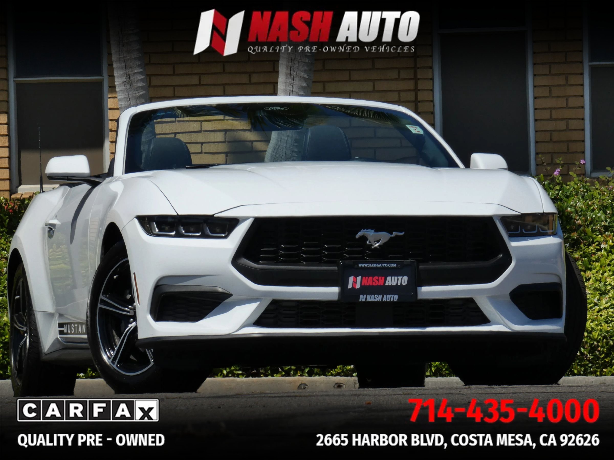 Used 2024 Ford Mustang Convertible RWD image 3