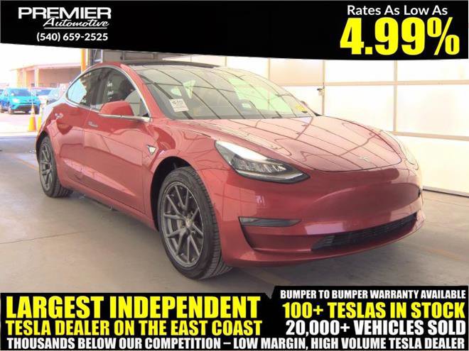 Used 2020 Tesla Model 3 Standard Range Plus