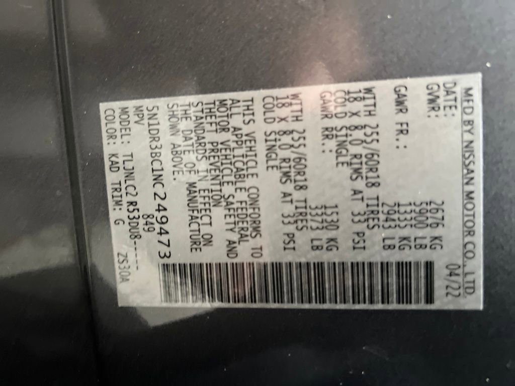 Used 2022 Nissan Pathfinder SV image 35