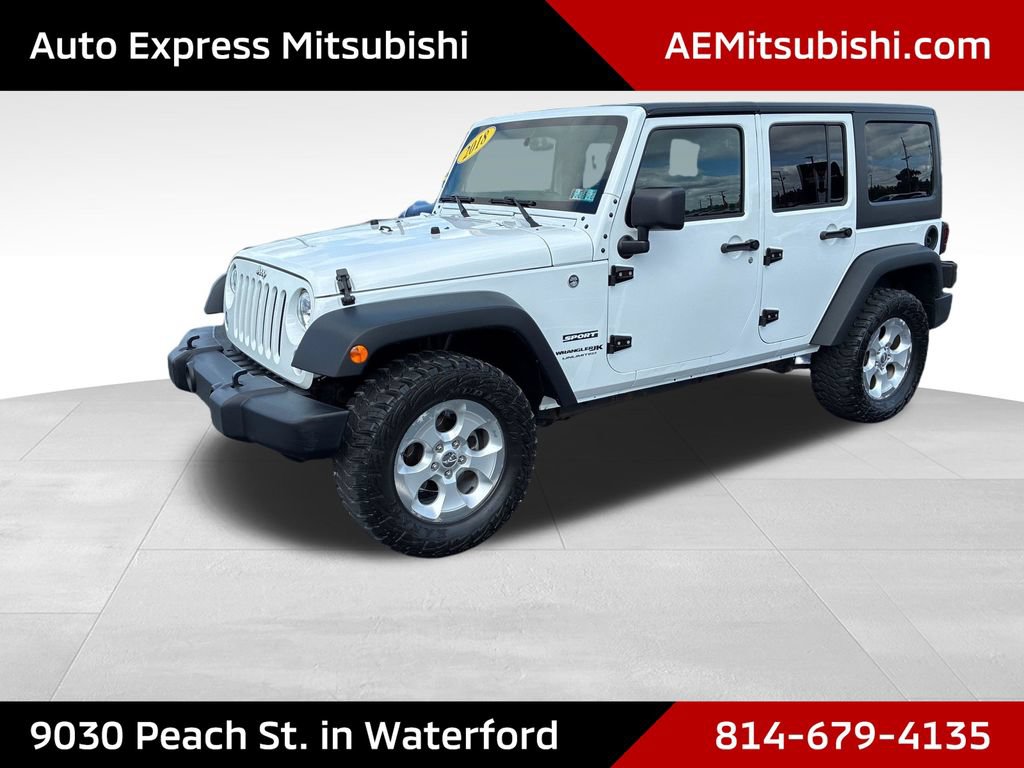 Used 2018 Jeep Wrangler Unlimited Sport S AWD/4WD image 3