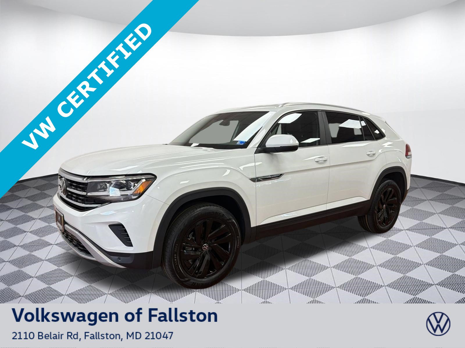 Used 2023 Volkswagen Atlas Cross Sport SE w/ Black Wheel Package