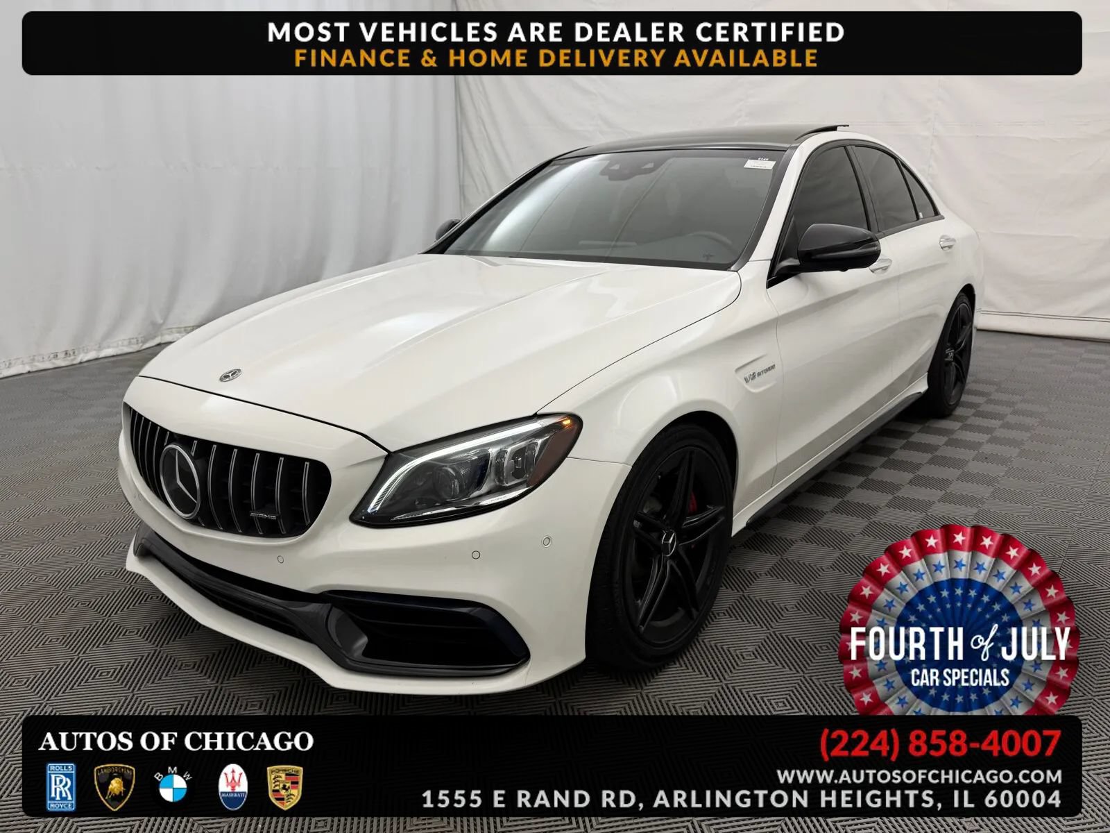 Used 2020 Mercedes-Benz C 63 AMG S image 1