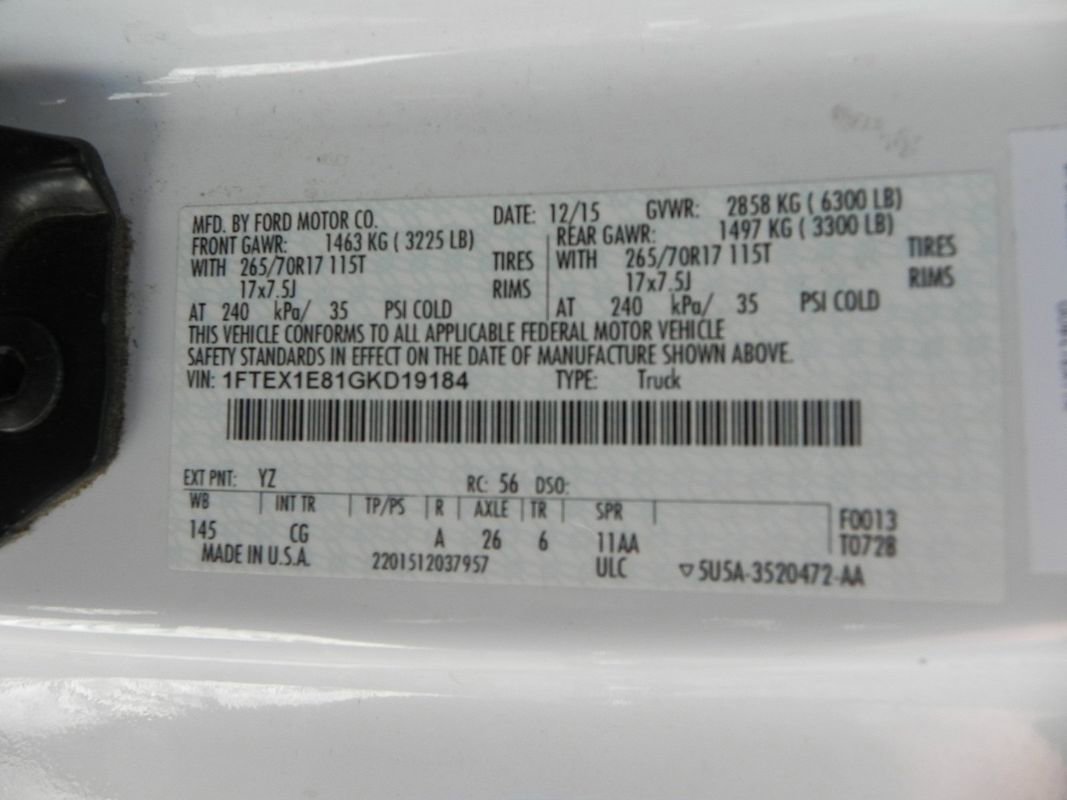 Used 2016 Ford F150 XL w/ XL Power Equipment Group image 31