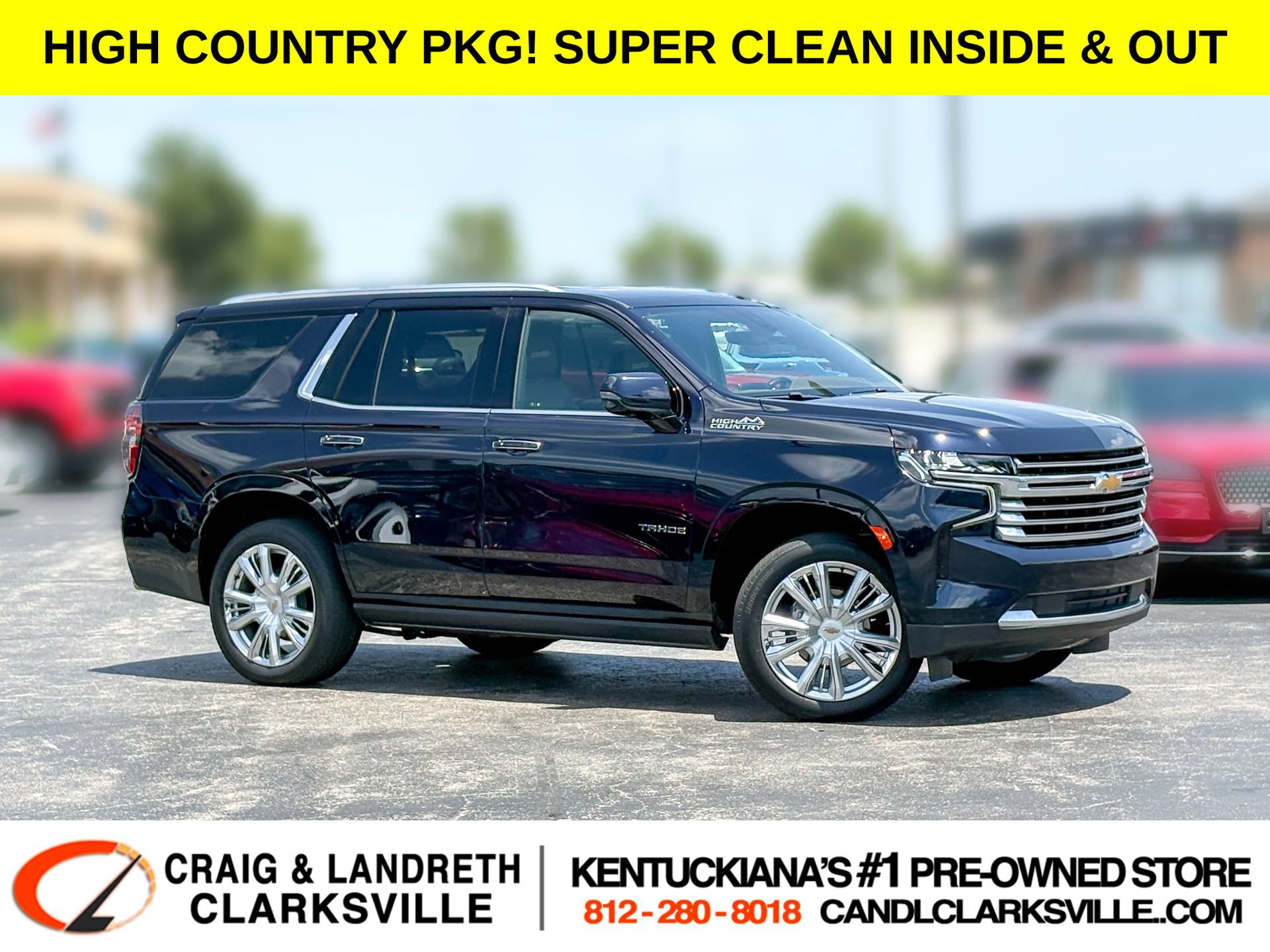 Used 2021 Chevrolet Tahoe High Country RWD video 1