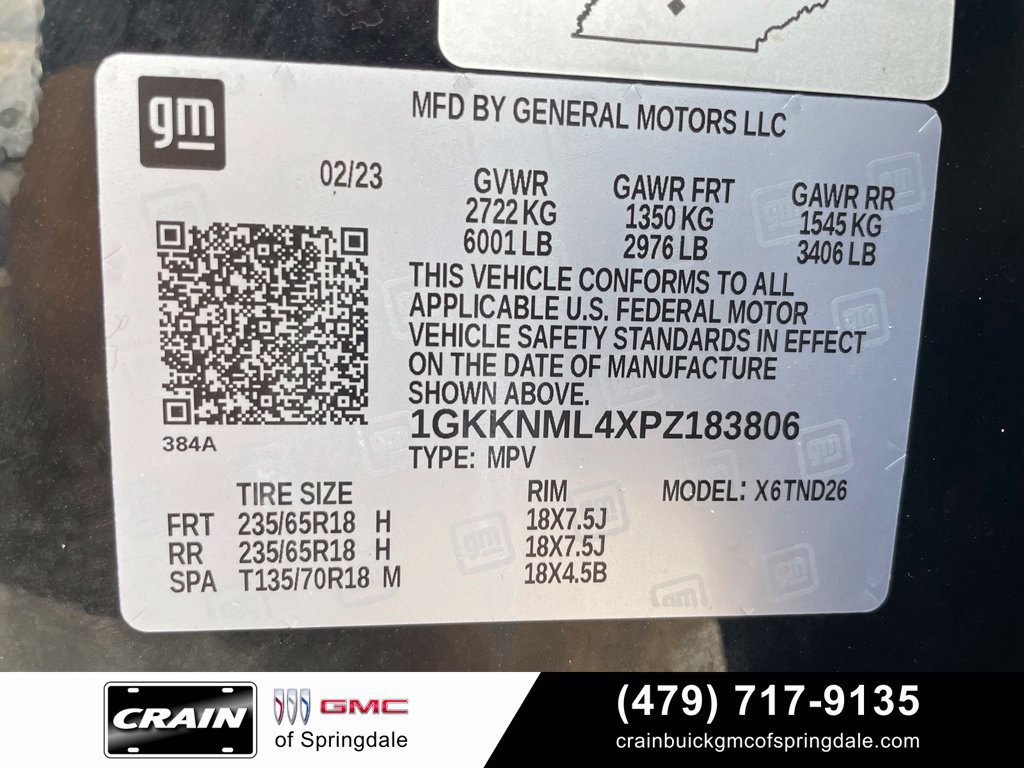 Used 2023 GMC Acadia SLT FWD image 34