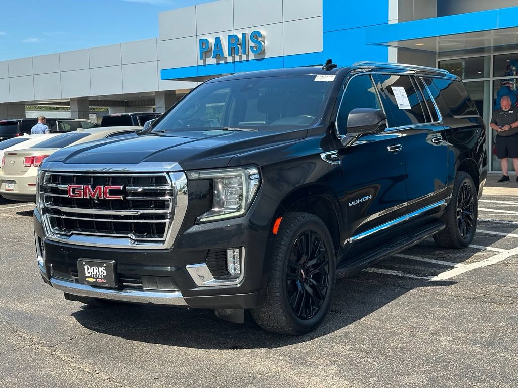 Used 2021 GMC Yukon XL SLT w/ SLT Luxury Plus Package AWD/4WD image 3