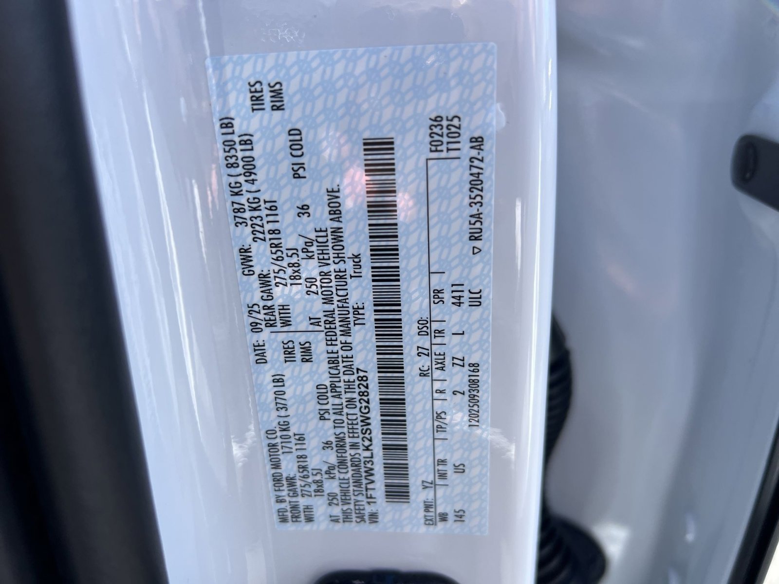 New 2025 Ford F150 Lightning XLT image 28