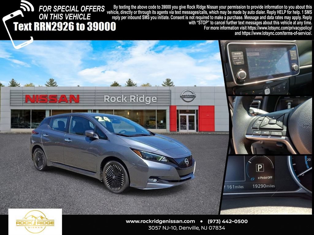 Certified 2024 Nissan Leaf SV Plus FWD image 1