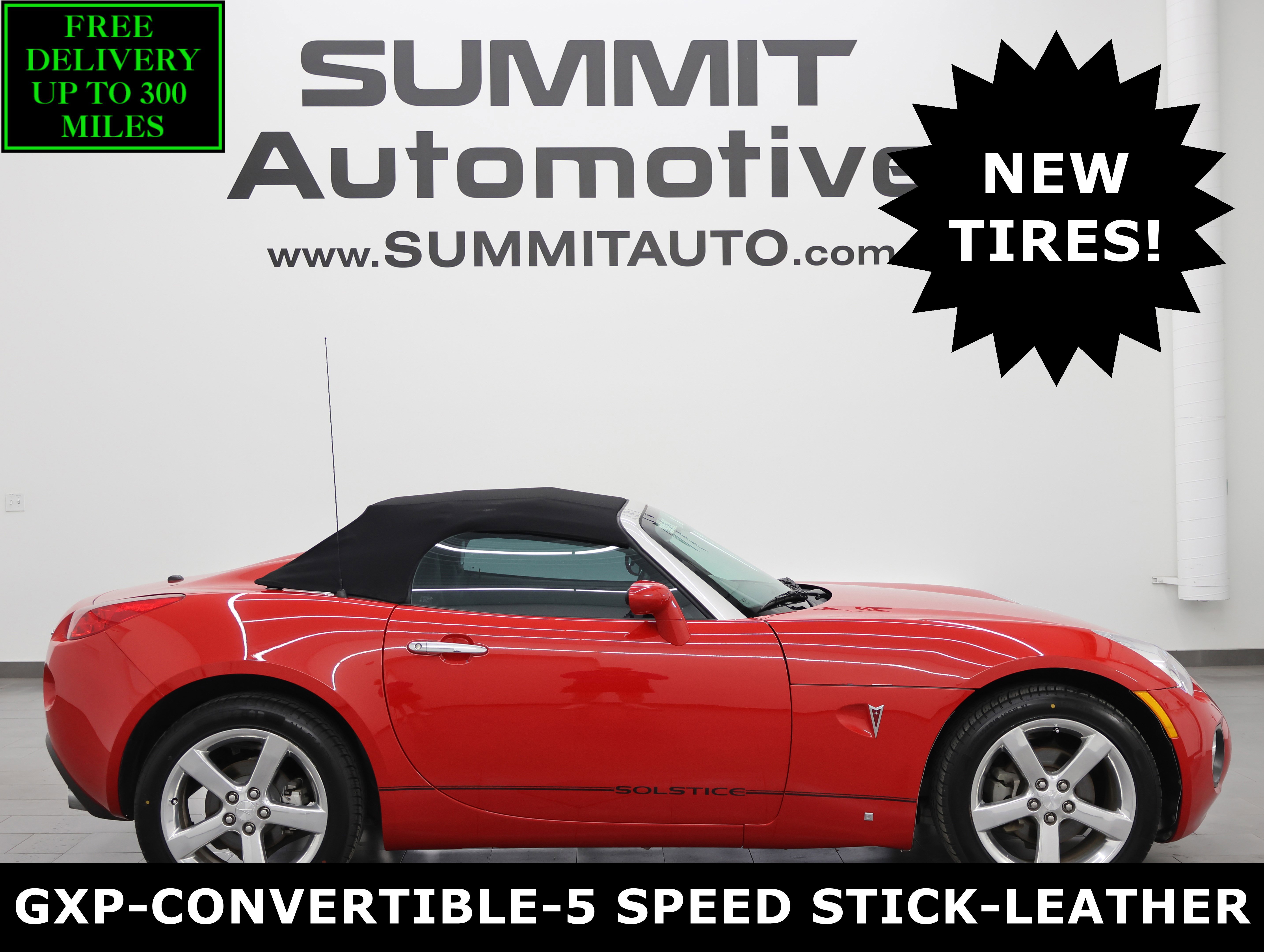 Used 2007 Pontiac Solstice GXP w/ Premium Package