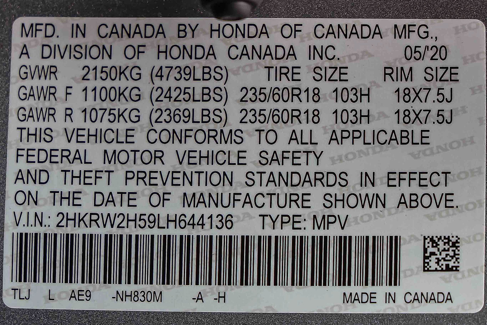 Used 2020 Honda CR-V EX image 29
