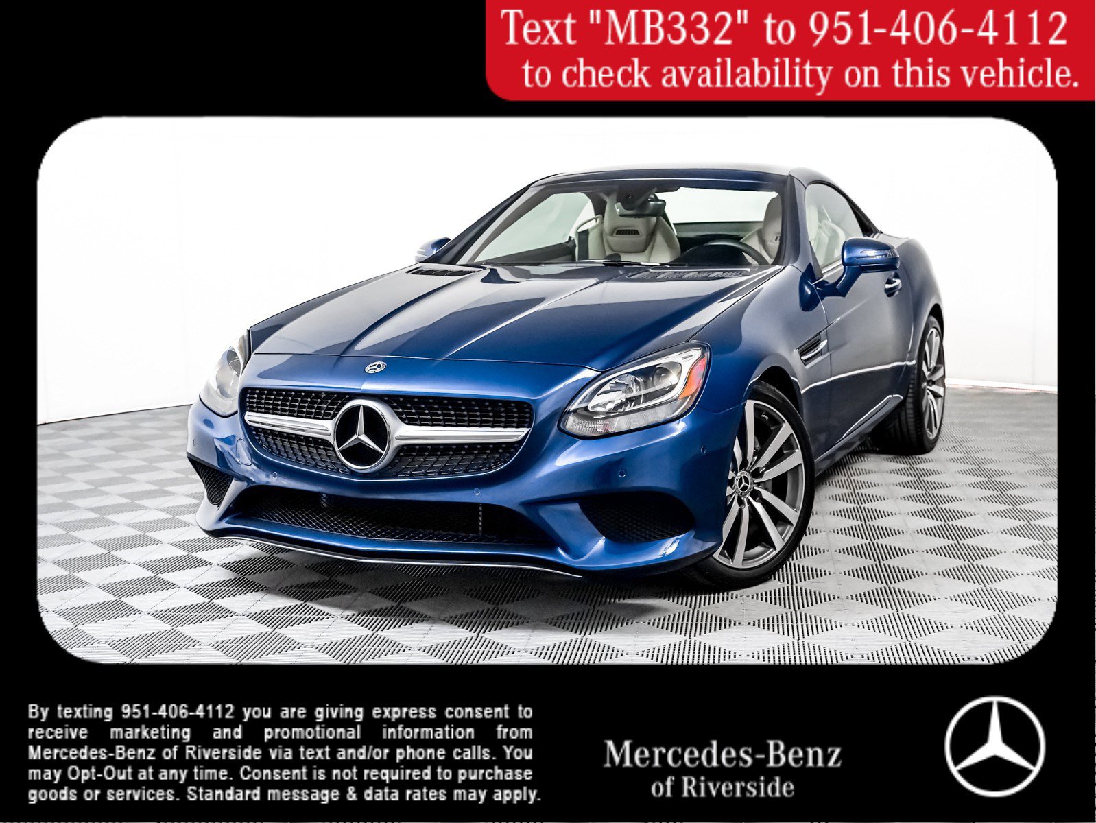 Certified 2020 Mercedes-Benz SLC 300 image 1