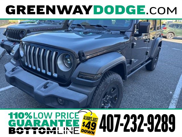 Used 2022 Jeep Wrangler Unlimited Sport
