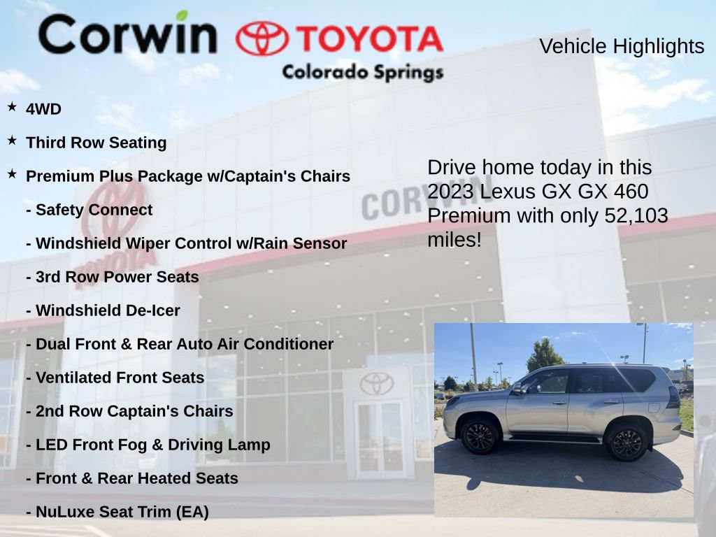 Used 2023 Lexus GX 460 Premium AWD/4WD image 7