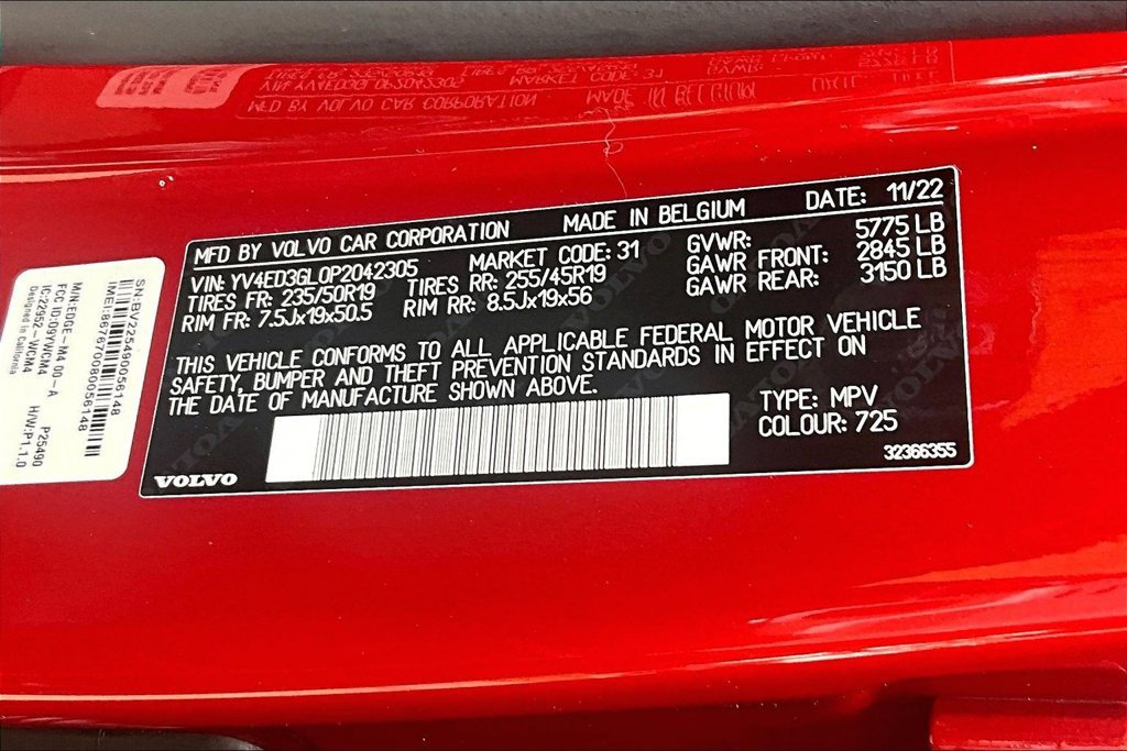 Certified 2023 Volvo C40 P8 Recharge Plus AWD/4WD image 45